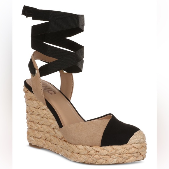 I.N.C. International Concepts Moniquee Espadrille Wedge Sandals, Size 10 & 10.5 - Picture 7 of 7